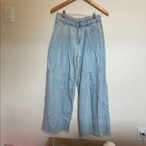 Free People Denim Harem Pants Size XS